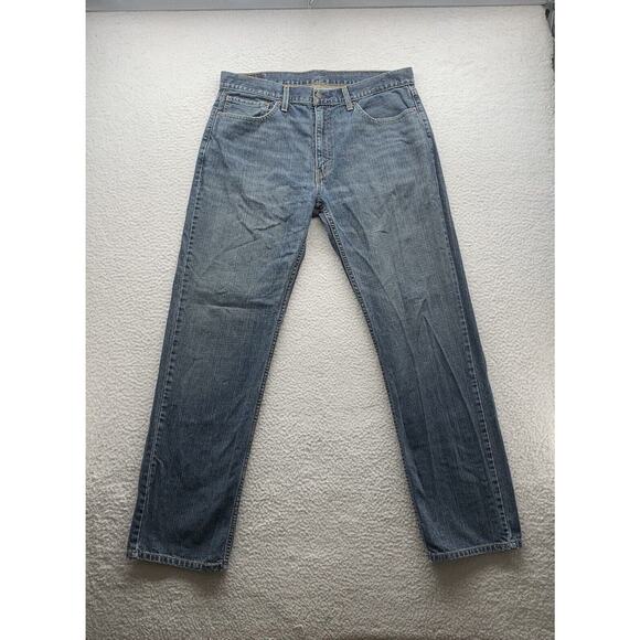 Levi's Other - Levi's 559 Jeans Mens 36x34 Relaxed Fit Straight Leg Blue Hand Sand Whiskered